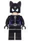 Lot ID: 407783316  Minifig No: sh0006  Name: Catwoman - Black Suit with Dark Purple Trim, Dark Purple Lips