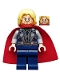 Minifig No: sh0018  Name: Thor - Starched Fabric Cape, Dark Blue Legs