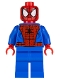 Minifig No: sh0038  Name: Spider-Man - Black Web Pattern