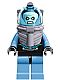 Minifig No: sh0049  Name: Mr. Freeze, Medium Blue