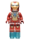 Minifig No: sh0073  Name: Iron Man - Mark 17 (Heartbreaker) Armor