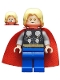 Minifig No: sh0098  Name: Thor - Starched Fabric Cape, Blue Legs