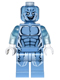 Lot ID: 428433028  Minifig No: sh0105  Name: Electro - Medium Blue Outfit, Trans-Medium Blue Head