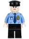 Minifig No: sh0109  Name: Armored Truck Driver