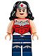 Minifig No: sh0150  Name: Wonder Woman - Silver Tiara, Dark Blue Legs