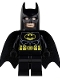 Minifig No: sh016  Name: Batman - Black Suit with Yellow Belt and Crest (Type 1 Cowl)