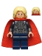 Minifig No: sh0170  Name: Thor - Spongy Cape, Dark Blue Legs