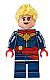 Minifig No: sh0226  Name: Captain Marvel - Red Sash