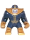 Minifig No: sh0230  Name: Thanos - Large Figure, Dark Blue and Pearl Gold Arms, Outfit, and Helmet