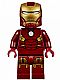 Minifig No: sh0231  Name: Iron Man - Mark 7 Armor, Small Helmet Visor