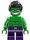 Minifig No: sh0252  Name: Hulk - Minifigure, Short Legs