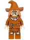 Minifig No: sh0275  Name: Scarecrow, Dark Orange Floppy Hat