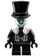 Minifig No: sh0314  Name: The Penguin - White Fur Collar, Smile