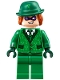 Minifig No: sh0334  Name: The Riddler - Suit and Tie, Hat with Hair