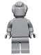 Minifig No: sh0352  Name: Statue - Arkham Asylum (Monochrome)