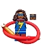 Minifig No: sh0375  Name: Ms. Marvel (Kamala Khan) - Long Arms