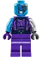 Minifig No: sh0386  Name: Nebula - Dark Azure Head, Torn Outfit