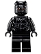 Minifig No: sh0466  Name: Black Panther - Claw Necklace, Reddish Brown Eyes