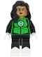 Minifig No: sh0527  Name: Green Lantern - Jessica Cruz