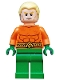 Minifig No: sh0533  Name: Aquaman - Bright Light Yellow Short Hair