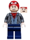 Minifig No: sh0582  Name: Peter Parker - Spider-Man Cap