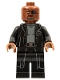 Lego part: Nick Fury - Gray Sweater and Black Trench Coat, No Shirt Tail