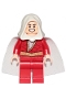 Minifig No: sh0592a  Name: Shazam - White Hood, Shiny Starched Cape