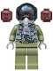 Minifig No: sh0597a  Name: Maria Rambeau - Black Helmet and Oxygen Mask