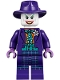 Minifig No: sh0608  Name: The Joker - Dark Turquoise Bow Tie, Printed Legs