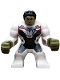 Minifig No: sh0611  Name: Hulk - Giant, White Jumpsuit