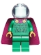 Minifig No: sh0620  Name: Mysterio - Light Aqua Head, Trans-Clear Helmet