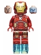 Lego part: Iron Man - Silver Hexagon on Chest, Foot Repulsors