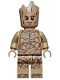 Minifig No: sh0743  Name: Groot, Teen Groot - Dark Tan