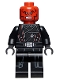 Minifig No: sh0750  Name: Red Skull - Printed Legs