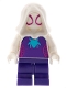 Minifig No: sh0794  Name: Ghost-Spider - Medium Legs, White Hood, Medium Azure Spider Logo