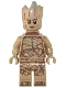 Minifig No: sh0836  Name: Groot, Teen Groot - Dark Tan with Neck Bracket