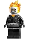 Minifig No: sh0861  Name: Ghost Rider, Johnathon 'Johnny' Blaze - White Head, Belt with Spikes