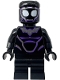 Minifig No: sh0865  Name: Black Panther - Black Medium Legs