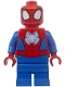 Lego part: Spider-Man (Peter 'Spidey' Parker) - Medium Legs, White Spider Logo