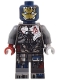 Minifig No: sh0924  Name: Ultron MK1 - Dark Blue Head