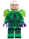 Minifig No: sh1007 Name: Lex Luthor - Bright Green Armor, Shoulder Pads Minifig No: sh1007 Name: Lex Luthor - Bright Green Armor, Shoulder Pads