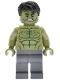Minifig No: sh1013 Name: Hulk - Minifigure, Dark Bluish Gray Legs Minifig No: sh1013 Name: Hulk - Minifigure, Dark Bluish Gray Legs