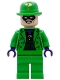Minifig No: sh1081  Name: The Riddler - Bright Green Outfit and Bowler Hat