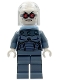 Minifig No: sh1082  Name: Mr. Freeze - Sand Blue Outfit, Bright Light Blue Air Tanks