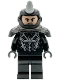 Minifig No: sh1098  Name: Rhino - Shoulder Armor with Light Bluish Gray Horn