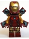 Minifig No: sh1127  Name: Iron Man - Mark 85 Armor, Large Helmet Visor, Power Lasers