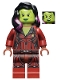 Minifig No: sh124  Name: Gamora, Dark Red Suit