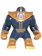Minifig No: sh230  Name: Thanos - Large Figure, Dark Blue and Pearl Gold Arms, Outfit, and Helmet