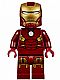 Minifig No: sh231  Name: Iron Man - Mark 7 Armor, Small Helmet Visor