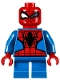 Minifig No: sh360  Name: Spider-Man - Short Legs, Winking